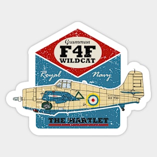 Grumman F4F Wildcat | WW2 Plane Sticker